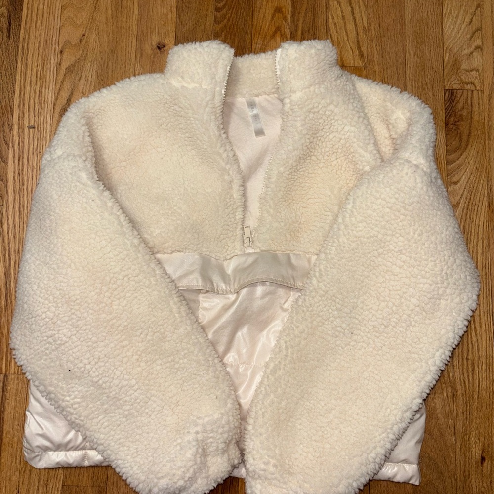 Cream Fabletics Jacket
